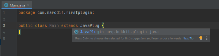 Making a Minecraft Plugin, Part 3 - Writing some Java code!
