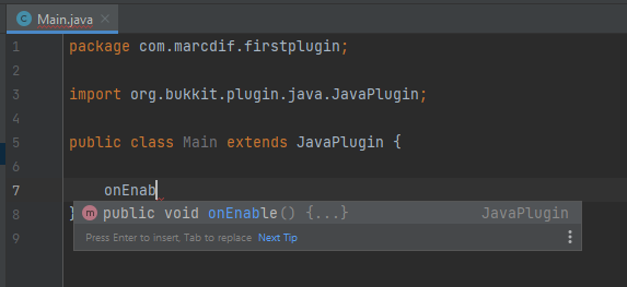 Making a Minecraft Plugin, Part 3 - Writing some Java code!